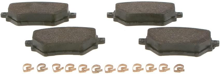 Bosch BP1711 Bremsbeläge - Hinterachse - ECE-R90 Zertifizierung - vier Bremsbeläge pro Set