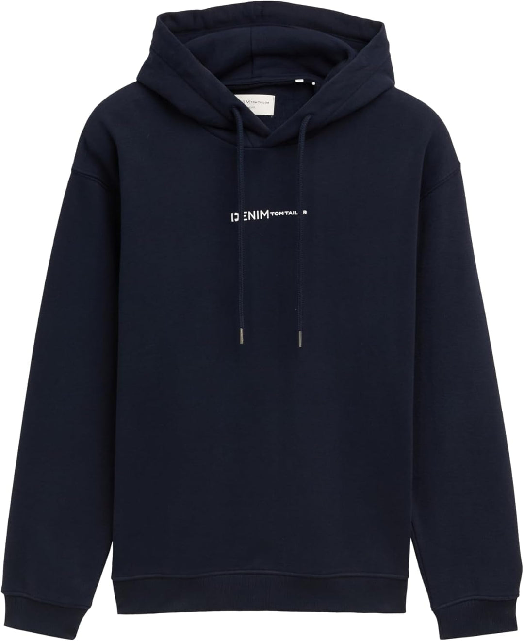 TOM TAILOR Denim Herren Hoodie Sweatshirt mit Logo-Print S 15148 - Sky Captain Blue, S 15148 - Sky C