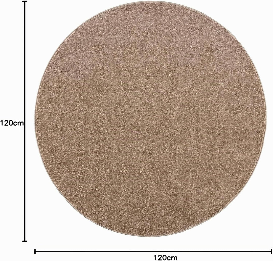 Impression Kurzflor-Wohnzimmerteppich - Schlichte Moderne Teppiche für Schlafzimmer, Büro, Flur, Küc