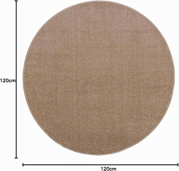 Impression Kurzflor-Wohnzimmerteppich - Schlichte Moderne Teppiche für Schlafzimmer, Büro, Flur, Küc