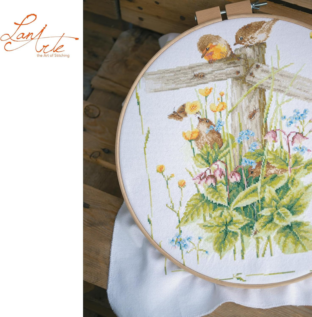 Lanarte PN-0180560 Kreuzstich Set, Baumwolle, Mehrfarbig, 33x47cm 33x47cm Mehrfarbig, 33x47cm Mehrfa