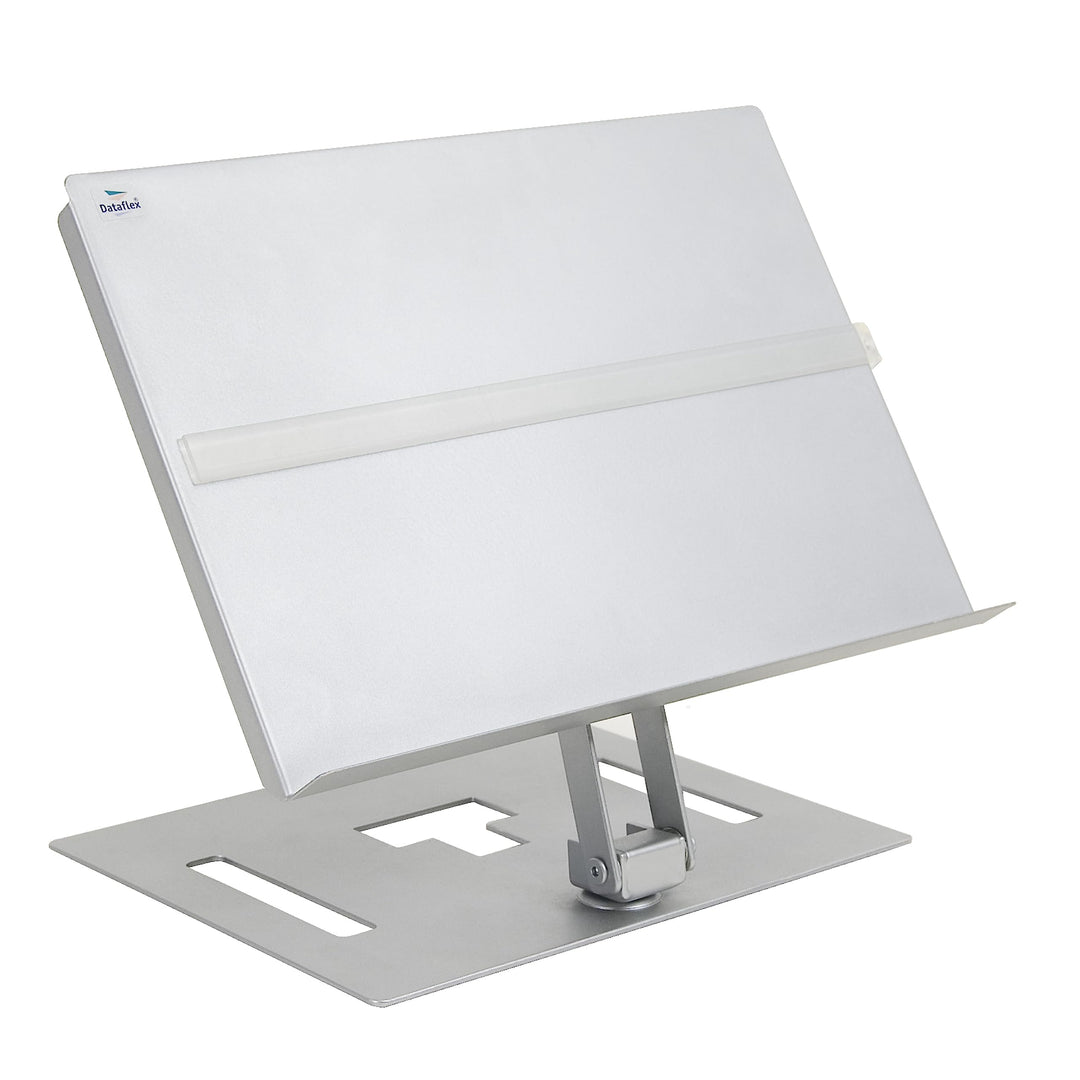 Dataflex Addit Dokumentenhalter - Verstellbar Silber, Ergonomische Lösung für Dokumente bis zum Form