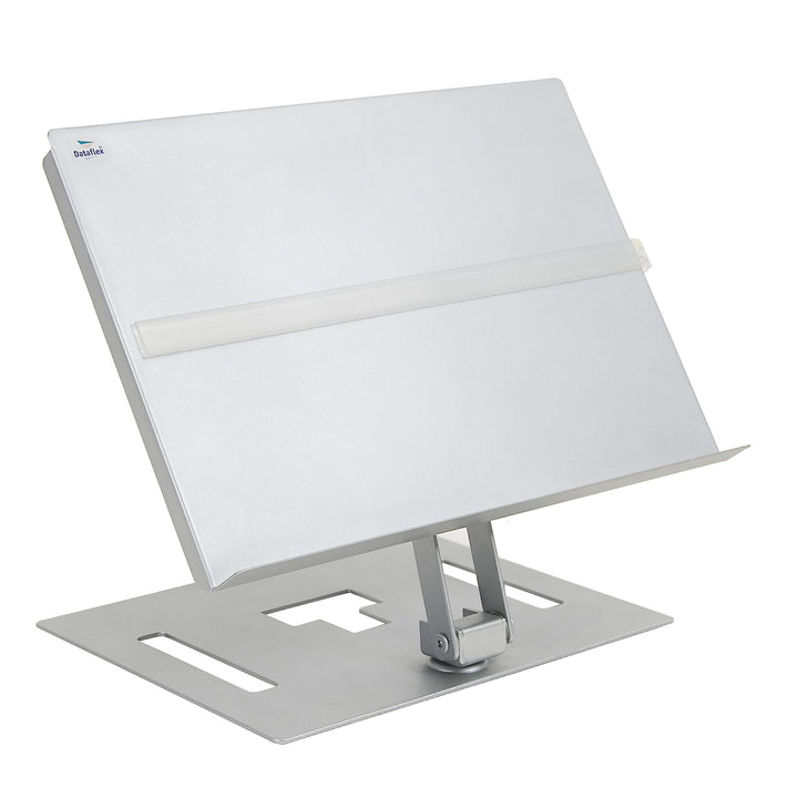 Dataflex Addit Dokumentenhalter - Verstellbar Silber, Ergonomische Lösung für Dokumente bis zum Form