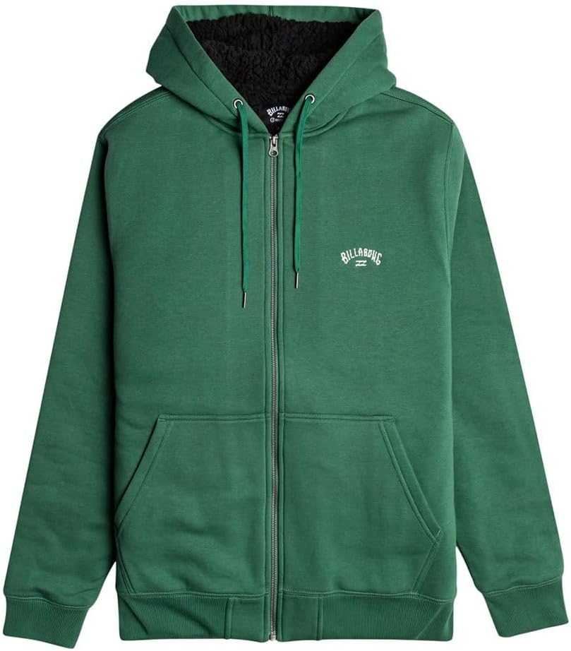 Billabong Herren Arch Sherpa Sweatshirt (1er Pack) XS Jungle, XS Jungle