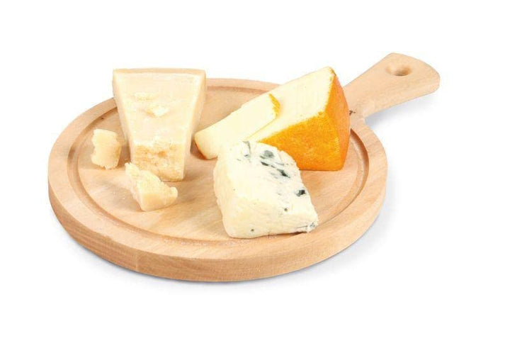 Boska Servierbrett Rund Amigo M/für das Präsentieren von Käse und Snacks / 23,4 cm/Holz/Braun / 335