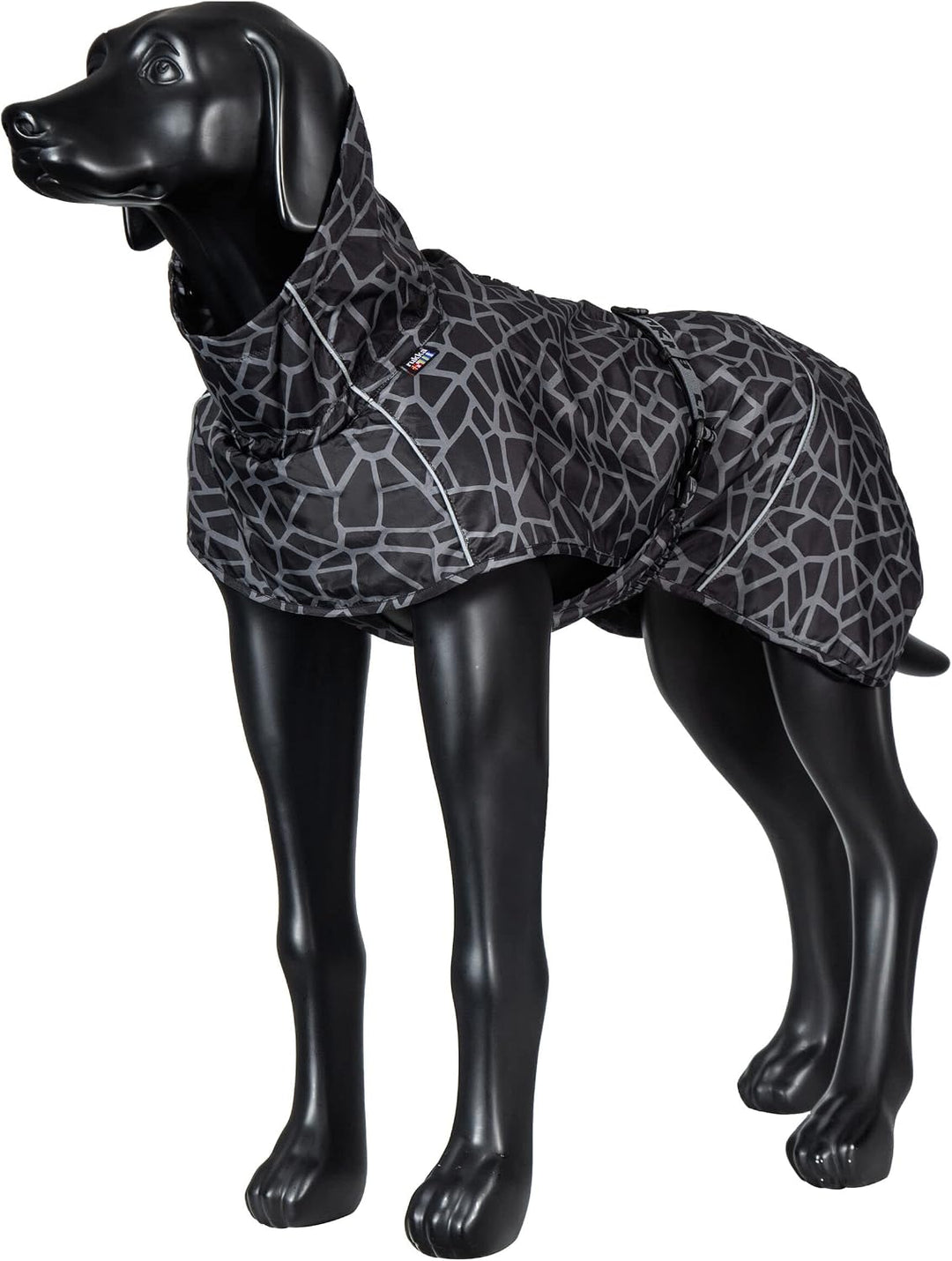 Rukka Pets HAYTON WARM Raincoat Regenmantel für Hunde Schwarz 40 40 Schwarz, 40 Schwarz