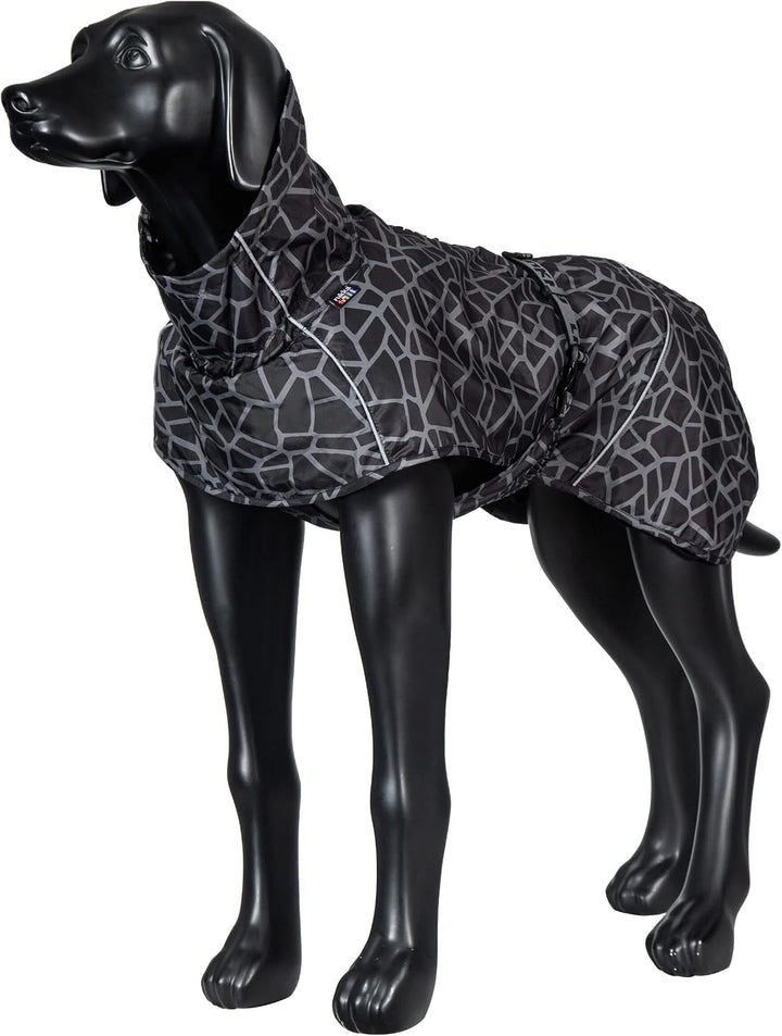 Rukka Pets HAYTON WARM Raincoat Regenmantel für Hunde Schwarz 40 40 Schwarz, 40 Schwarz