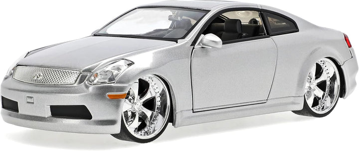 Nisan Infiniti Infinity Silber Silver G35 G 35 Tuning 1/24 Jada Jadatoys Modellauto Modell Auto