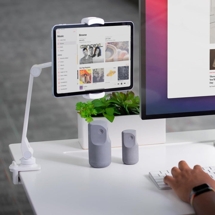 Twelve South HoverBar Duo (2nd Gen) for iPad/iPad Pro/Tablets | Adjustable Arm with New Quick-Releas