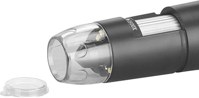 Somikon Digitalmikroskop: Digitales USB-Mikroskop mit Kamera & Ständer, 1.600-fache Vergrösserung (M
