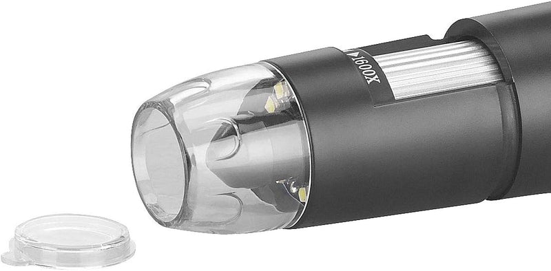 Somikon Digitalmikroskop: Digitales USB-Mikroskop mit Kamera & Ständer, 1.600-fache Vergrösserung (M