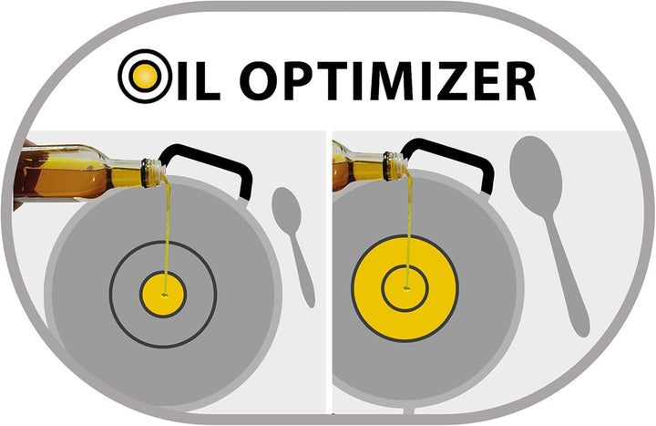 ELO 72447 Citrin 26cm Gemüsetopf 26 cm, Edelstahl, Volumenskala, Öl-Dosiersystem (Oil Optimizer), Ed