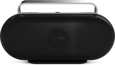 Polaroid P3 Music Player (Black) - Retro-Futuristic Boombox Wireless Bluetooth Speaker Rechargeable