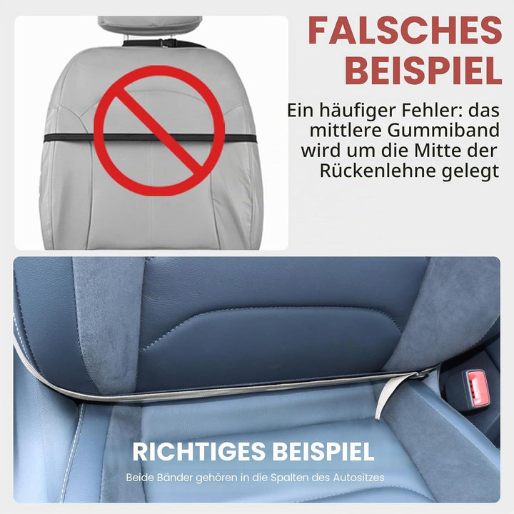Viaviat Autositz-Schutz, grosse Trittmatte, 2 Stück, langlebig, wasserabweisend, Autositz-Rückenbezü