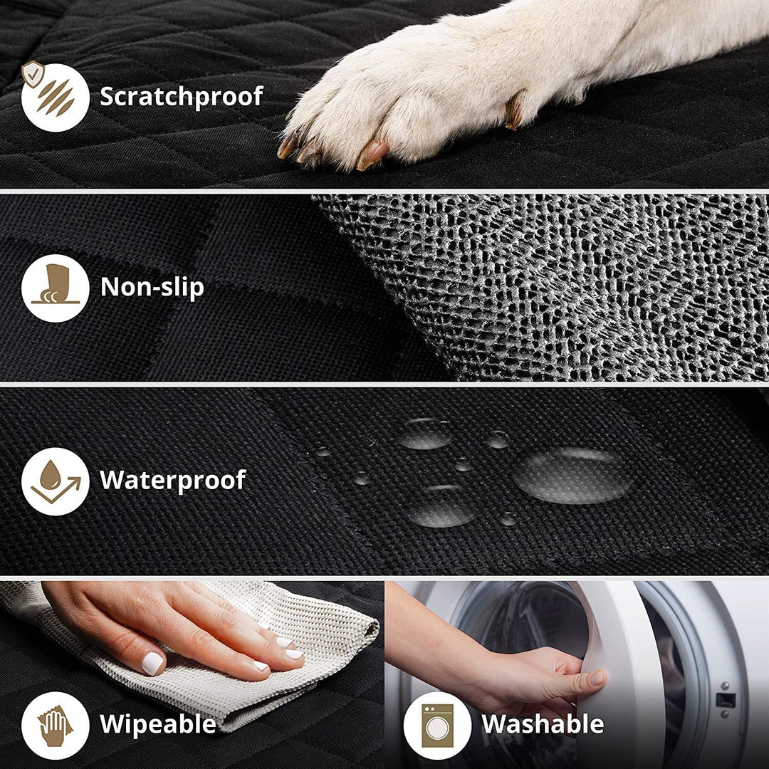 OKYUK Hundeautositze und Hunde-Booster-Sitz, wasserdichter Autositze für Haustiere, kratzfester und