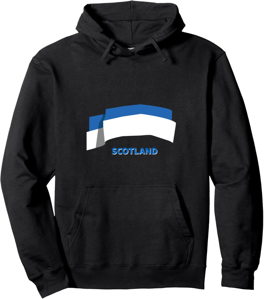 Flagge Schottland Pullover Hoodie