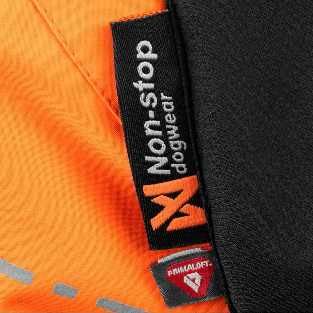 Non-stop dogwear Glacier Jacket 2.0, warme Hundejacke für Winter und kaltes Wetter mit Leinenöffnung