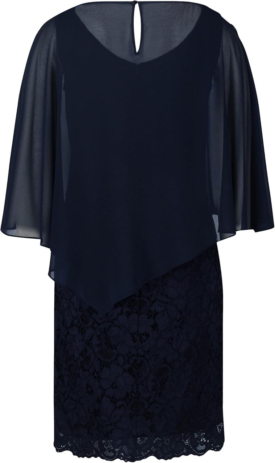 Vera Mont Damen Kleid, 36 Blau