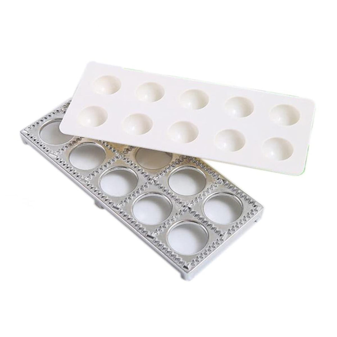Italienische Pastaform Ravioli Tablett Platte Pin Quadratische Rahmen für Perfekte Befestigung und F