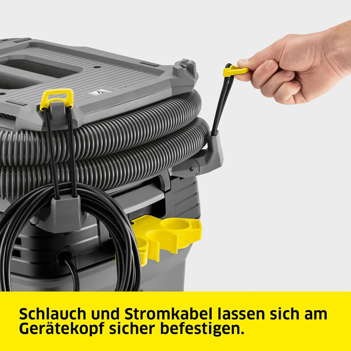 Kärcher Nass-/Trockensauger NT 40/1 Ap L, Leistung: max. 1380 W, Kunststoffbehälter: 40 l, Saugschla