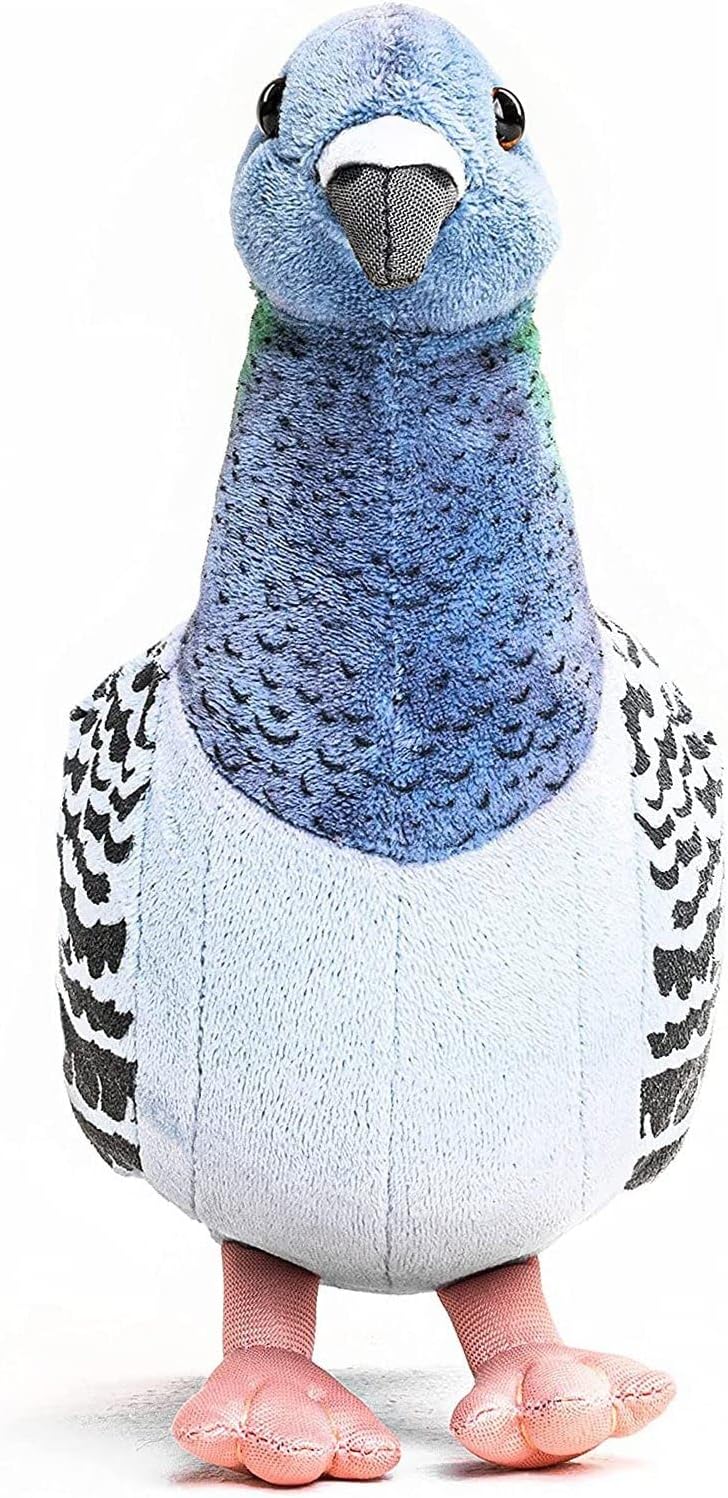 Uni-Toys - Stadttaube - 20 cm (Höhe) - Plüsch-Taube, Vogel - Plüschtier, Kuscheltier Single, Single