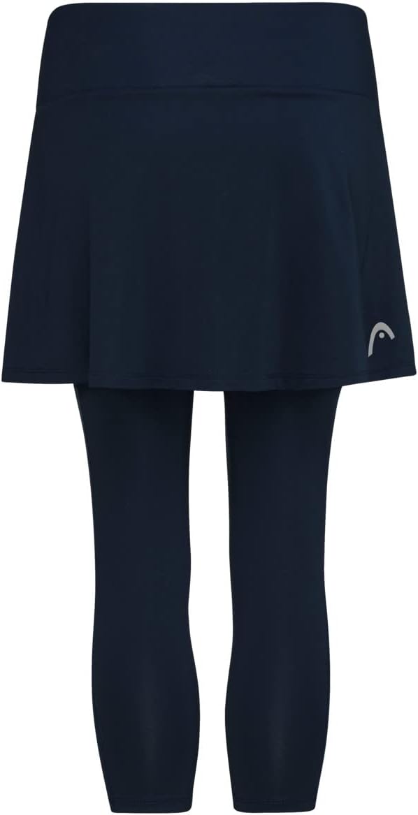 HEAD Damen Club 3/4 Tights Skort W Skorts XS Darkblue, XS Darkblue