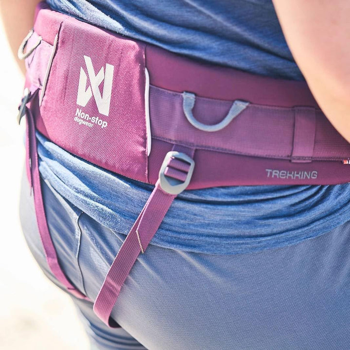 Non-stop dogwear Trekking-Belt 2.0 |122| Allrounder - Dogtrekking und Wander-Gürtel, Farbe:Purple, G
