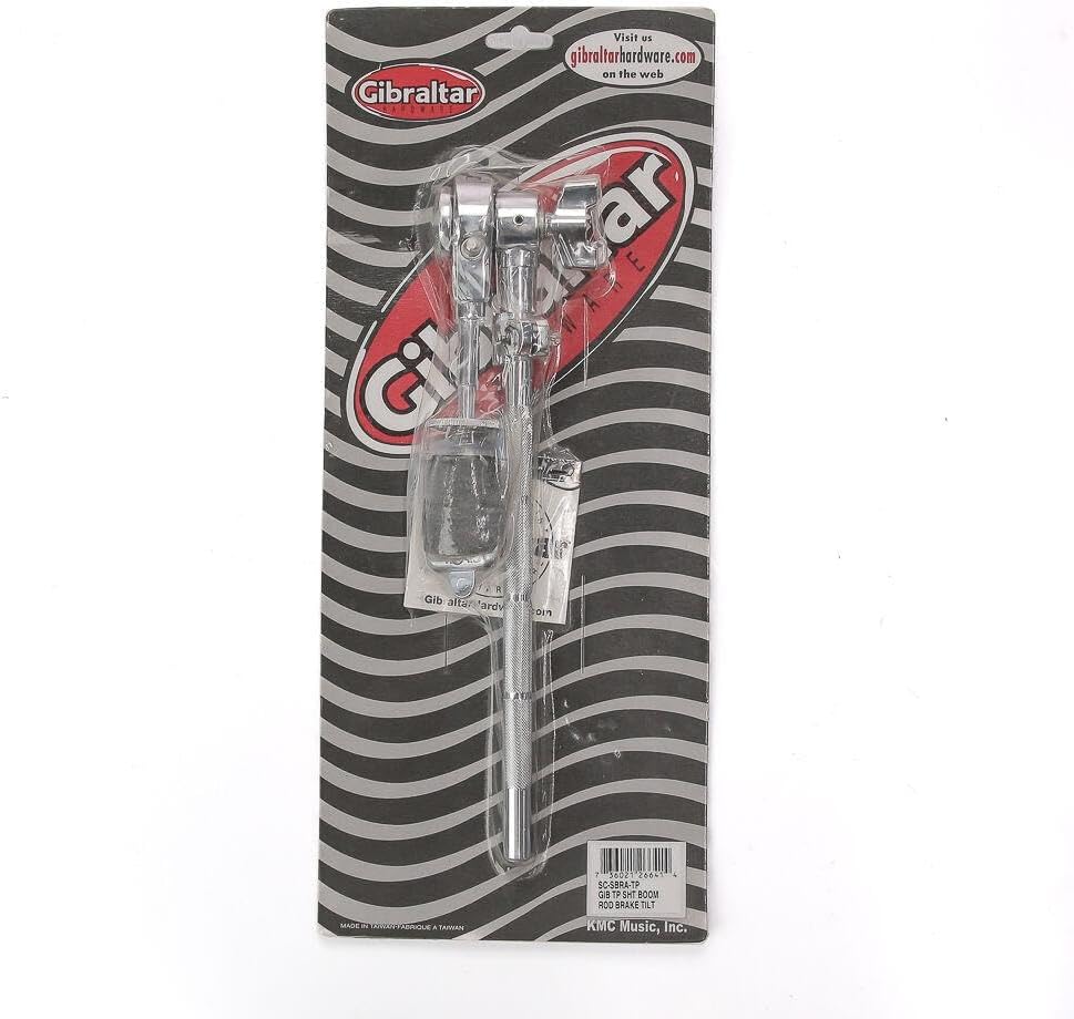 Gibraltar Beckenarm 30 cm Länge mit Brake Tilter, Memory Lock und Swing Nut Beckenhalterung SC-SBRA-