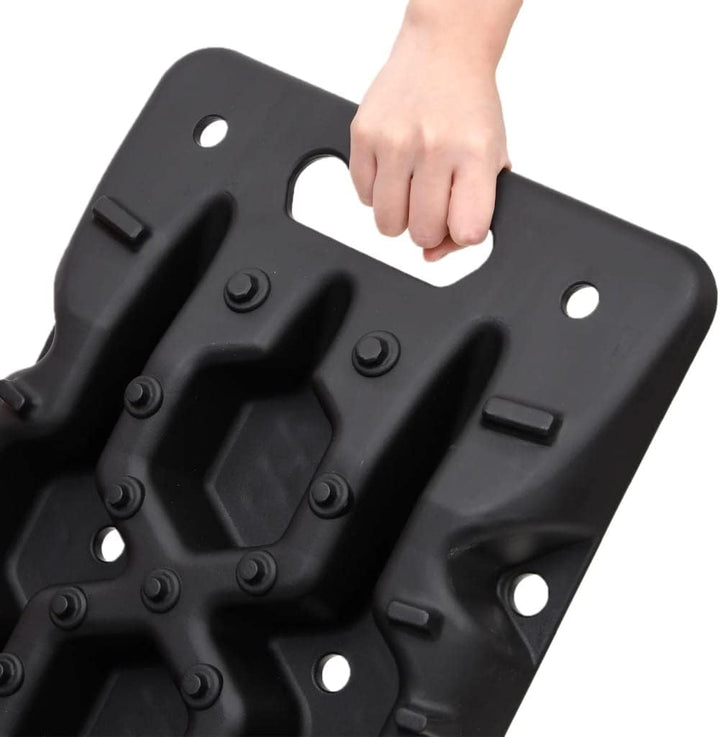 vidaXL Traktionsmatte 2 STK., Sandbleche Offroad, Anfahrhilfe Wohnmobil Recovery Board, Tracktionshi