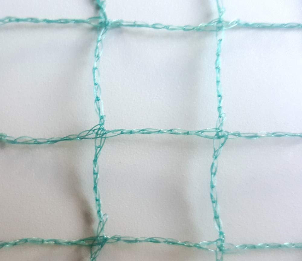 Pondlife Teichnetz 6x5 m dunkelgrün, engmaschig: Maschenweite 15mm x 15mm, Laubnetz, Teichabdecknetz