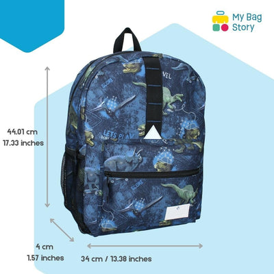 mybagstory - Rucksack - Skooter - Dinosaurier - Kinder - Schule - Grundschule - Schulranzen Jungen -