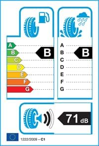 CONTINENTAL ALLSEASONCONTACT 2 XL EVC - 195/55R16 91H - B/B/71 - Ganzjahresreifen, 195/55R16 91H