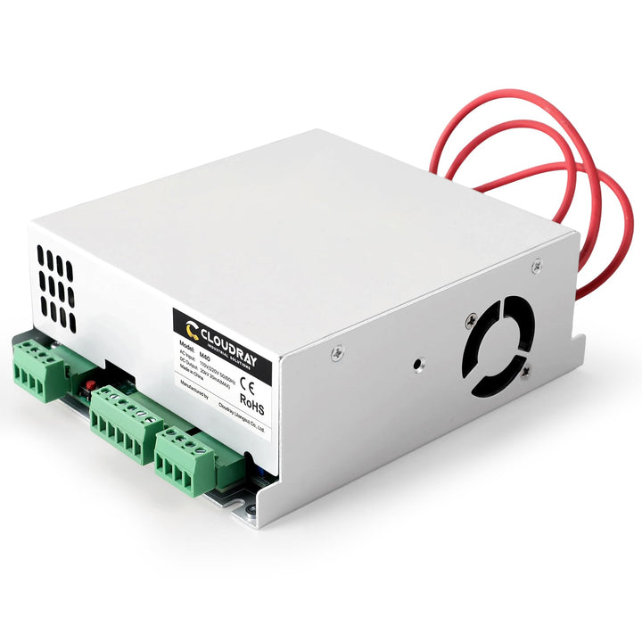 Cloudray 40W CO2 Laser Netzteil für CO2 Laserröhre, Laser Power Supply für CO2 Laser Gravur Maschine