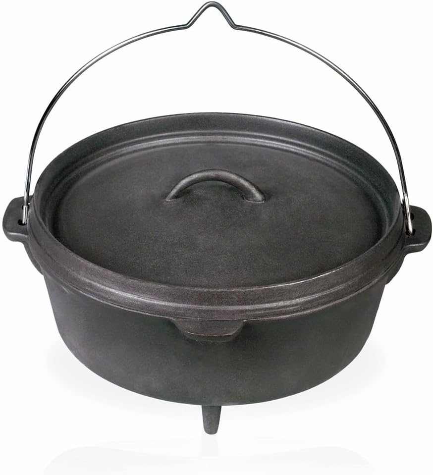 barbecook Kochtopf/Dutch Oven 9 L Grillzubehör, Black, Schwarz