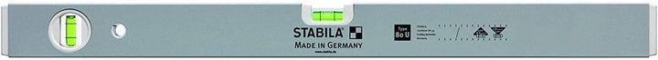 STABILA Wasserwaage Type 80 U, 30 cm Type 80 U 30 cm, Type 80 U 30 cm