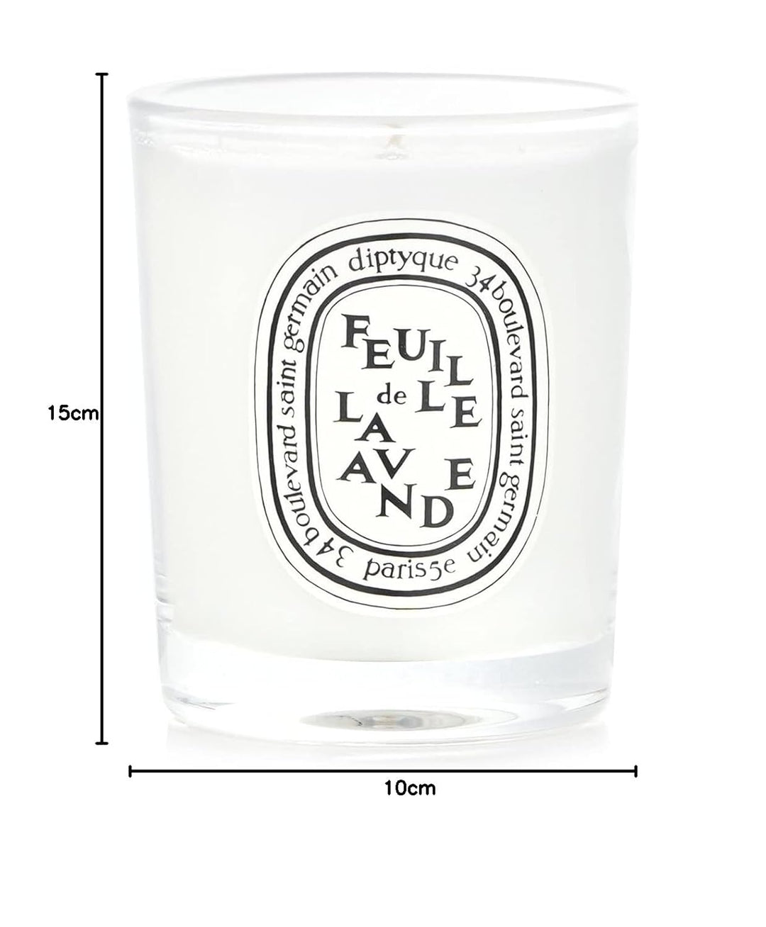 Diptyque Scented Candle - Feuille De Lavande (Lavender Leaf) 70g/2.4oz