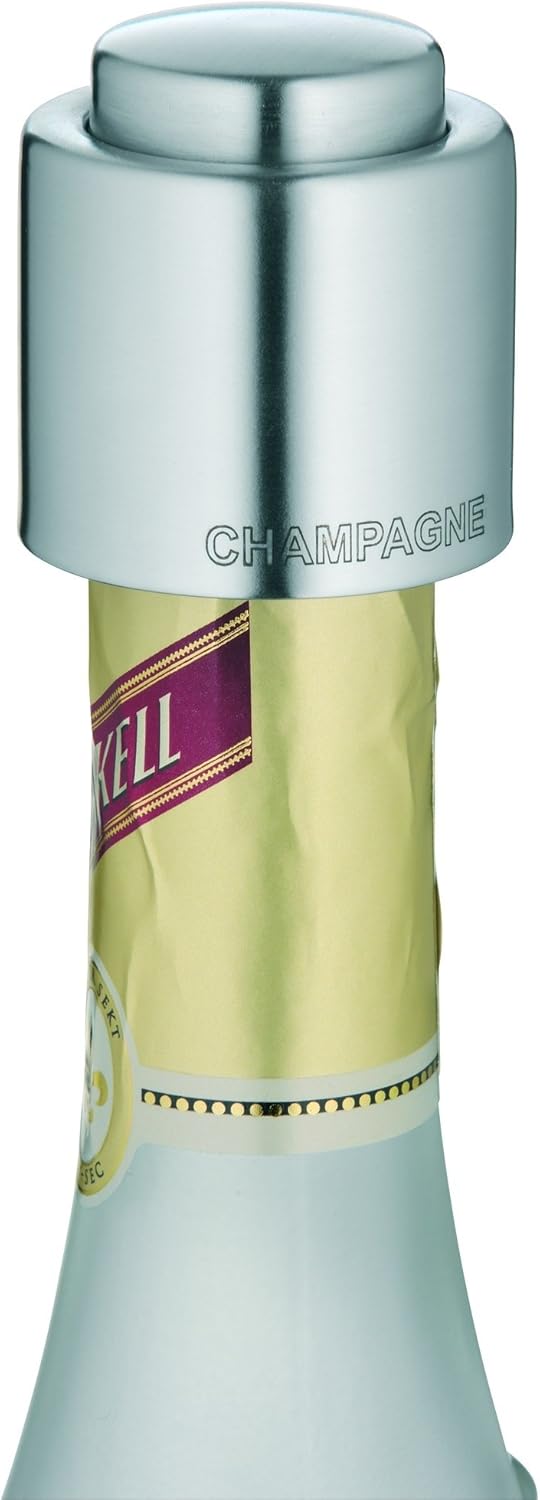WMF Minimühle Cromargan Edelstahl rostfrei Acrylglas Handwäsche & Sektflaschenverschluss passt auf j