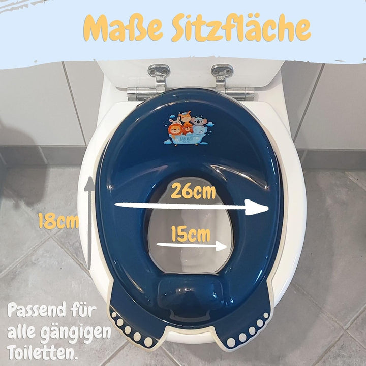 Kinder Toilettensitz TÜV Rheinland geprüft! Toilettenaufsatz für kinder ab 2 Jahre mit Anti-Rutsch B