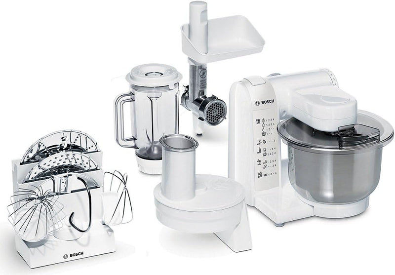 Bosch Hausgeräte MUM4875EU Bosch Küchenmaschine (Mum 4875 EU), Rostfreies Metall, 3.9 liters, Weiss