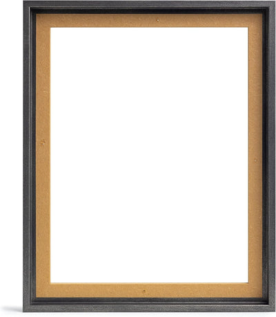 rahmengalerie24 Schattenfugenrahmen 60x80 cm Stahl für Leinwand Bilderrahmen Keilrahmen für Leinwänd