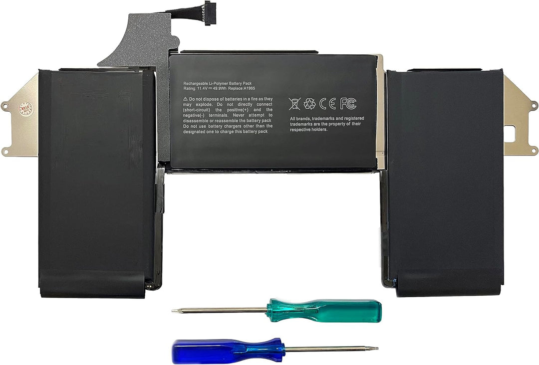CYDZ® A1965 A1932 A2179 Laptop Akku für Apple MacBook Air 13 inch (2018-2020 Version), Kompatible fü