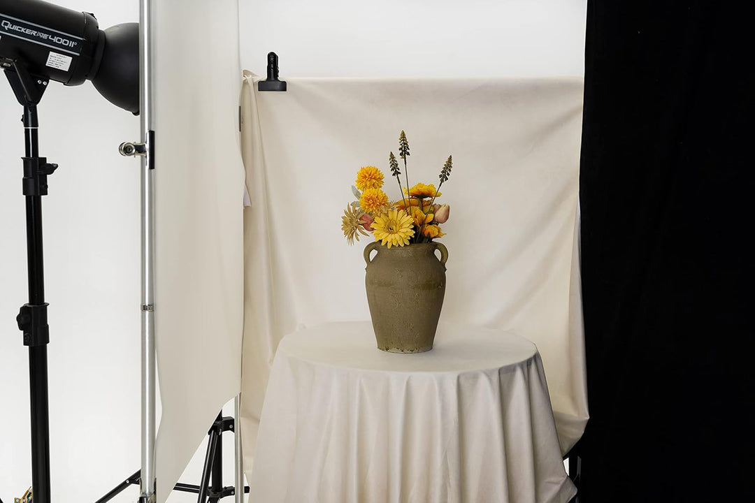 Kate 1.5x2.2m Beige Portrait Hintergrund Beige Textur Hintergrund Beige Mikrofaser Hintergrund Studi