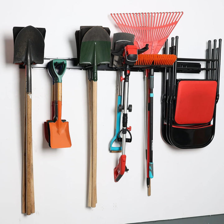Wallmaster Garage Storage Tool Organizer Rack Heavy Duty Tools Garage Organization Wall Mount Rack H