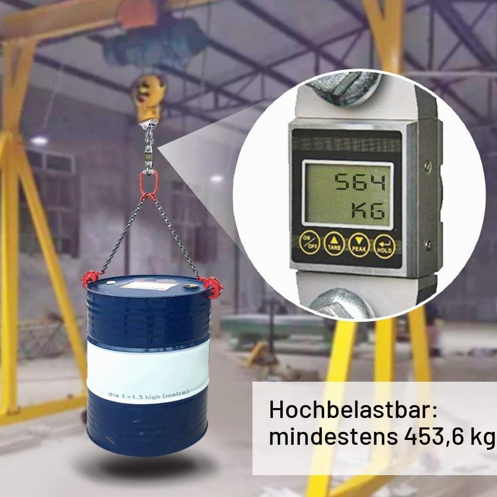 SELEWARE Deckenhaken Schwerlast Hängesessel Outdoor - Drehhaken Boxsack Halterung Schaukelhaken Holz