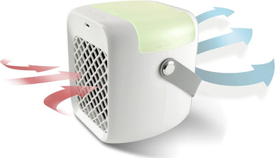 X4-LIFE Mobile Klimaanlage - Luftkühler Klimagerät für Büro, Zuhause, Home Office - mit Akku, 3 Modi