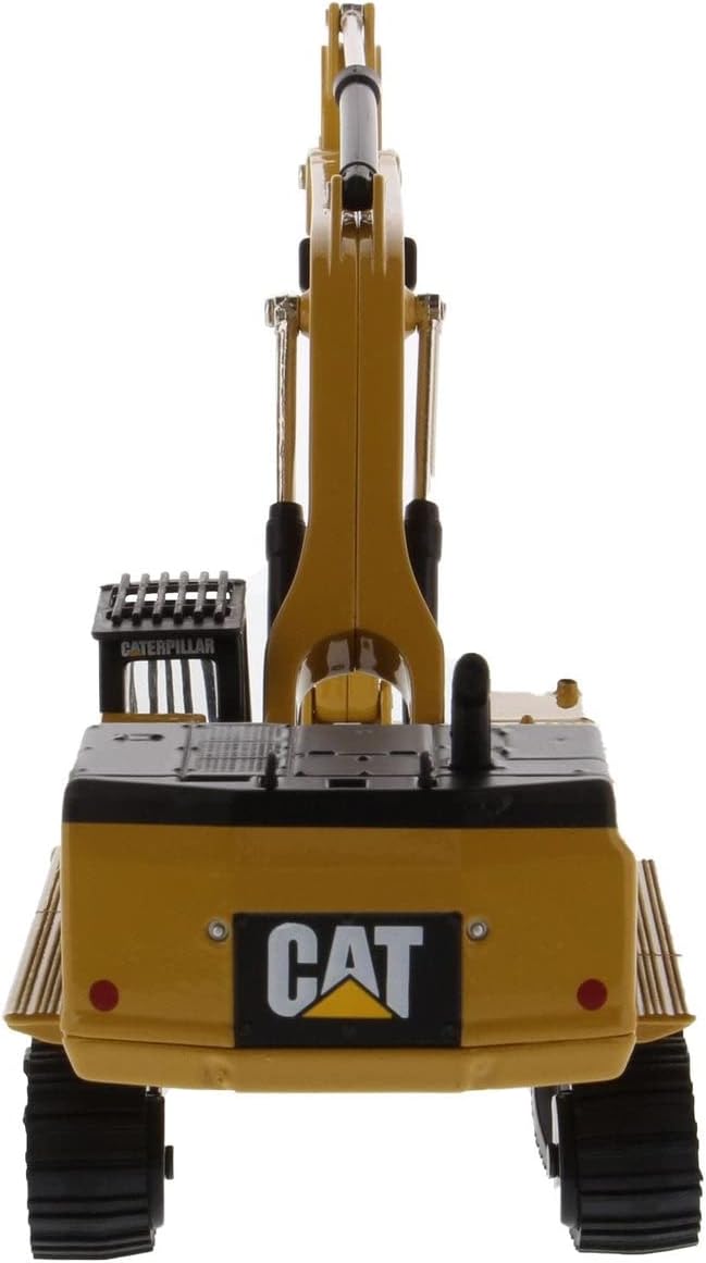 Diecast Masters 85694 - Caterpillar Kettenbagger 385C, detailgetreues CAT Baufahrzeug in Displayfens
