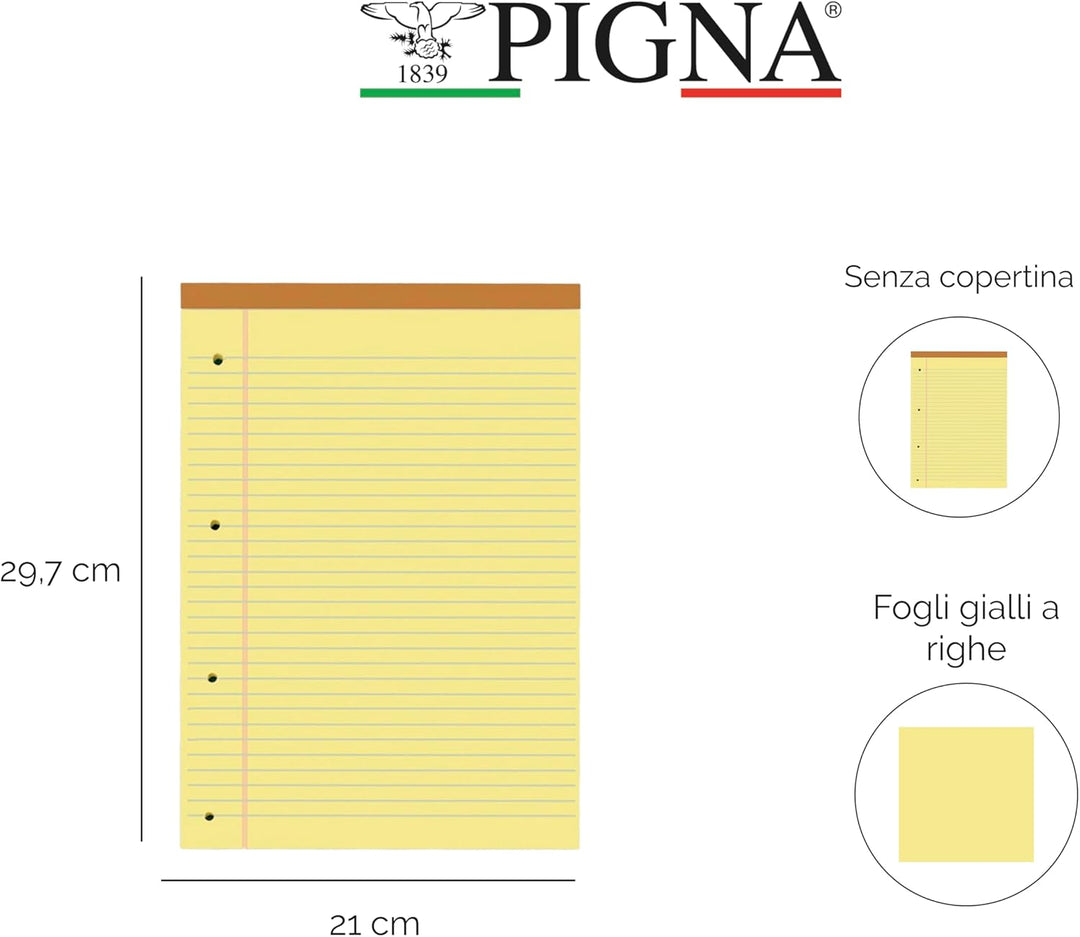 PIGNA 0514394rm Blöcke collati Legal