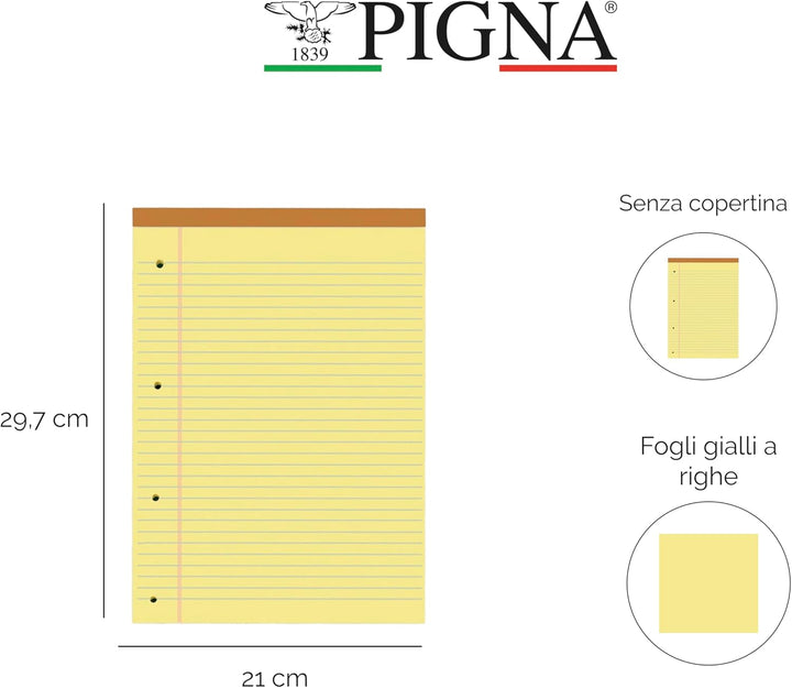 PIGNA 0514394rm Blöcke collati Legal
