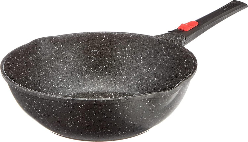 KAMBERG - Wok 28 cm - Manche Amovible - Fonte d&