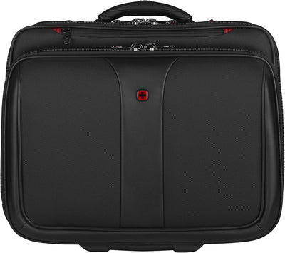 Wenger Patriot 2-TLG Laptop Trolley für Notebook bis 17 Zoll, herausnehmbare Laptoptasche 15,6 Zoll,